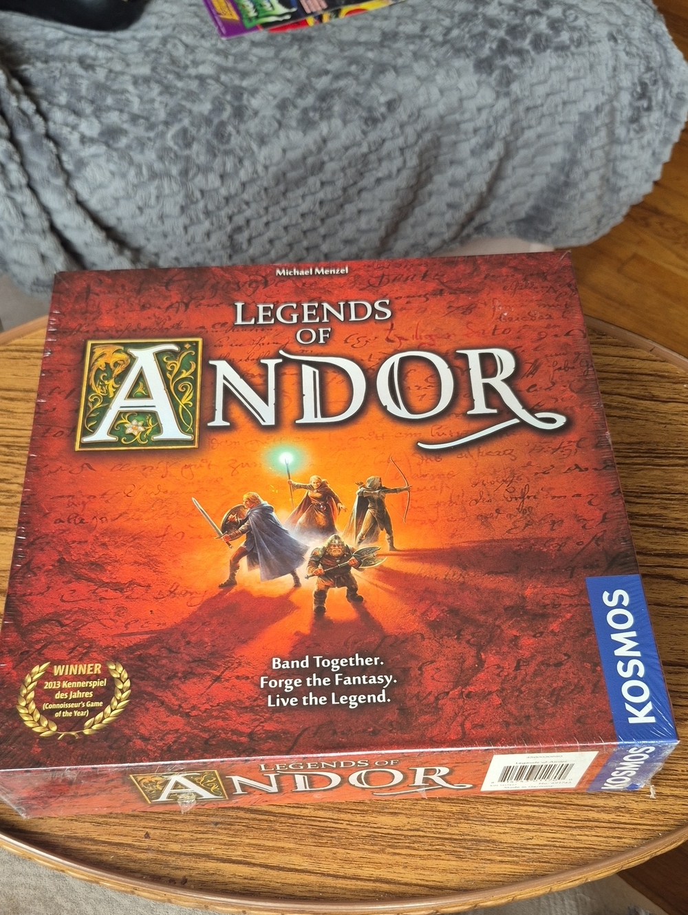 New Sealed Award-Winning Game Box with Red-Orange Artwork For Ages 10+.